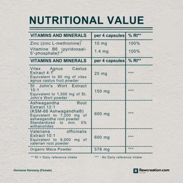 Hormone Harmony - 120 Capsules - Image 11