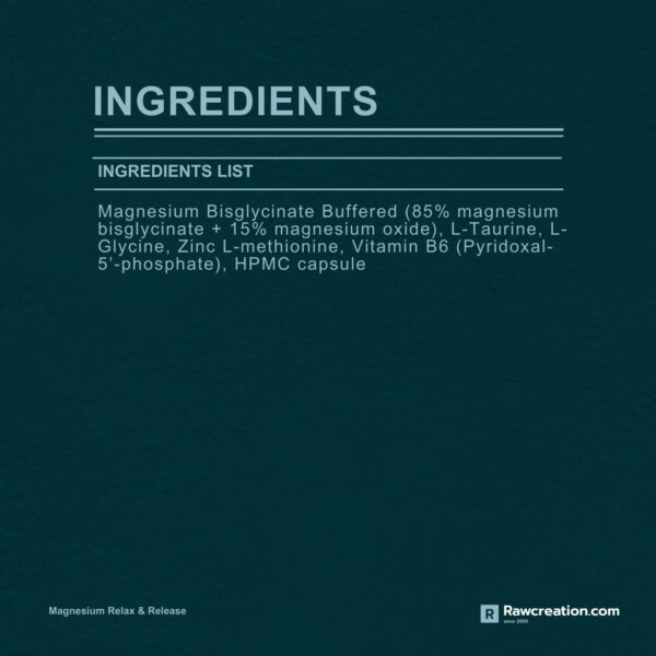 Magnesium Relax & Release – 90 Capsules - Image 10