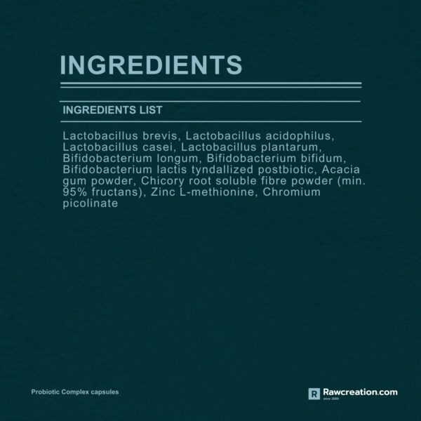 Probiotic Complex - 120 Capsules - Image 10