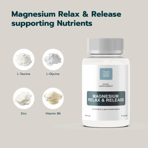 Magnesium Relax & Release – 90 Capsules - Image 3