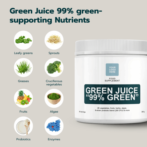 Green Juice “99% Green”- 300 gram Powder - Image 3