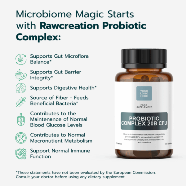 Probiotic Complex - 120 Capsules - Image 5
