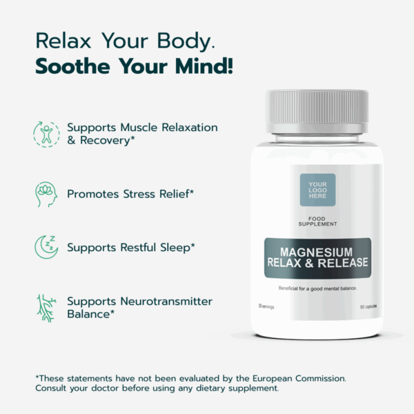 Magnesium Relax & Release – 90 Capsules - Image 5