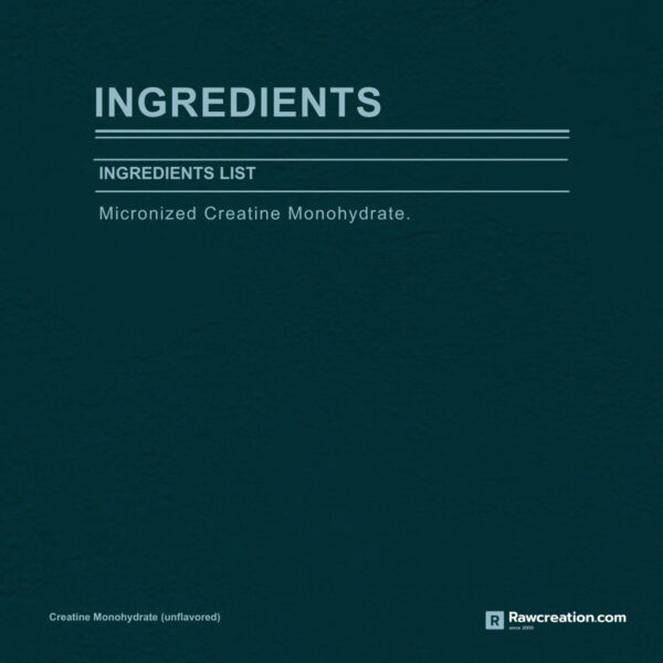 Creatine Monohydrate – 300 grams Powder - Image 9