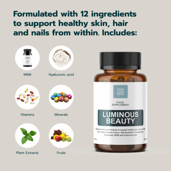 Luminous Beauty - 90 Capsules - Image 3