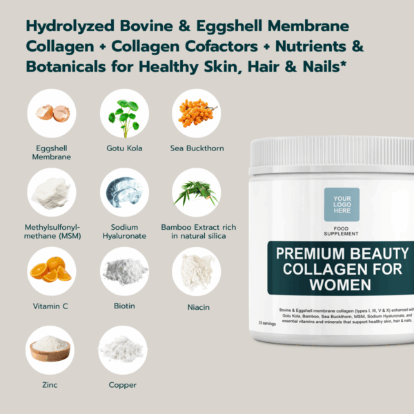 Premium Beauty Collagen for Women – 300 gram Powder - Image 3