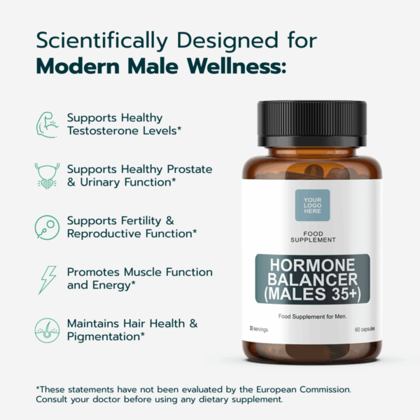 Hormone Balancer Males (35+) – 60 Capsules - Image 5