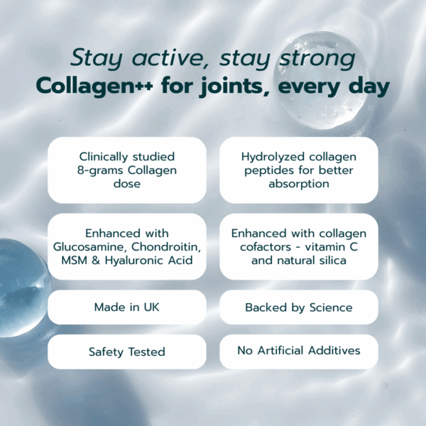 Collagen++ for Joints – 250 gram Powder - Image 8