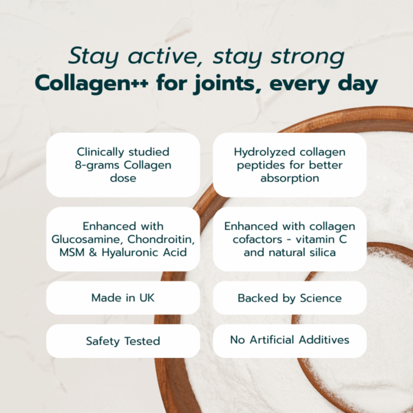 Collagen++ for Joints – 250 gram Powder - Image 9