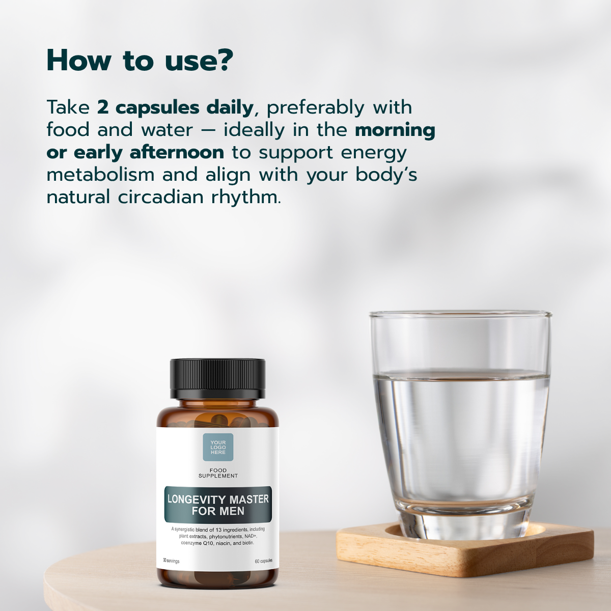 Longevity Master for Men – 60 Capsules - Image 8