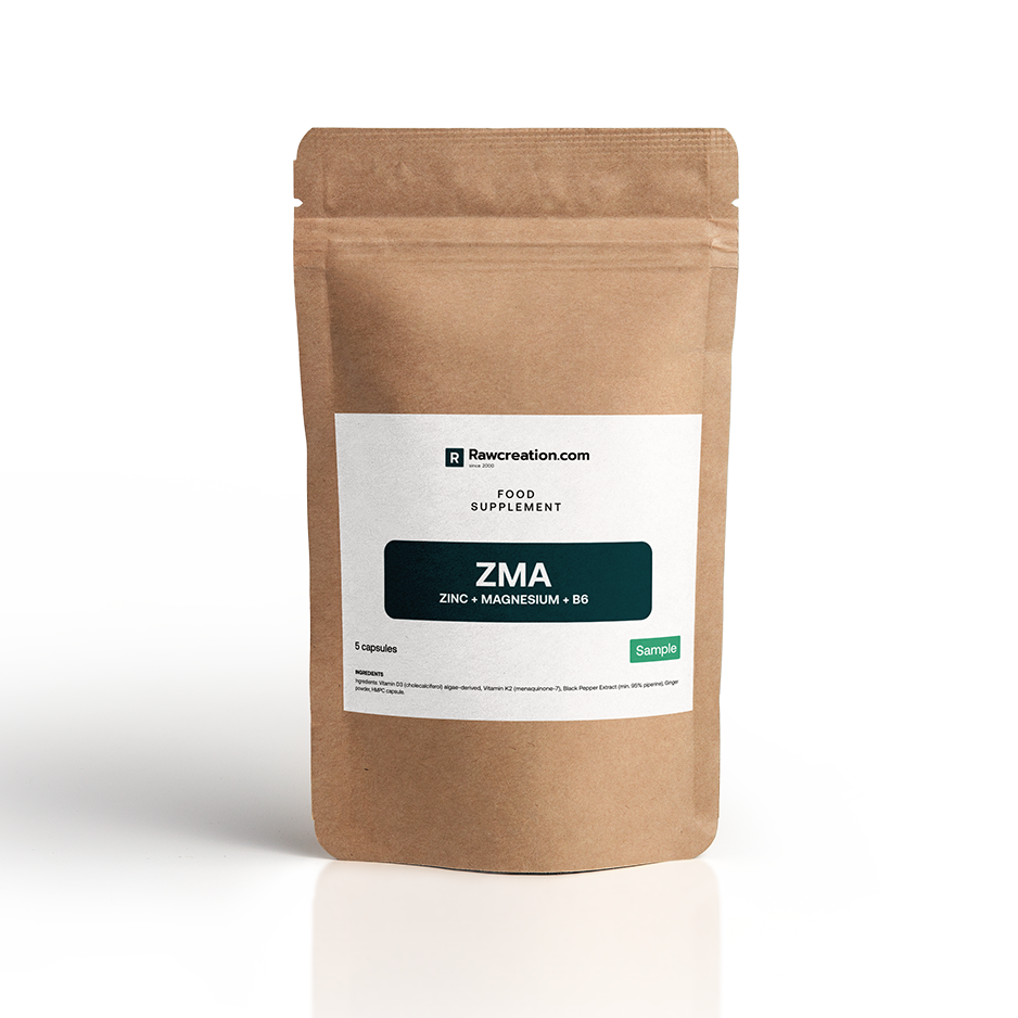 ZMA (Zinc + Magnesium + B6) – 5 capsules (Sample)