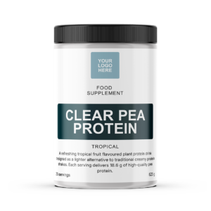 Clear Pea Protein (Tropical Flavour) – 625 gram Powder