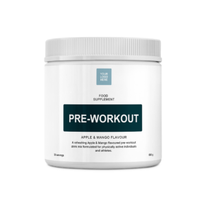 Pre-Workout (Apple + Mango Flavour) – 600 gram Powder